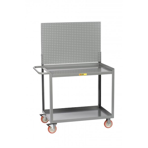 Mobile Workstation, 2 Shelf, 1200 lbs. Capacity